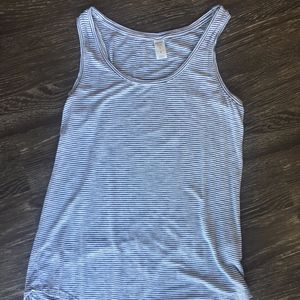 WOMEN'S STRETCHY STRIPED TANK TOP